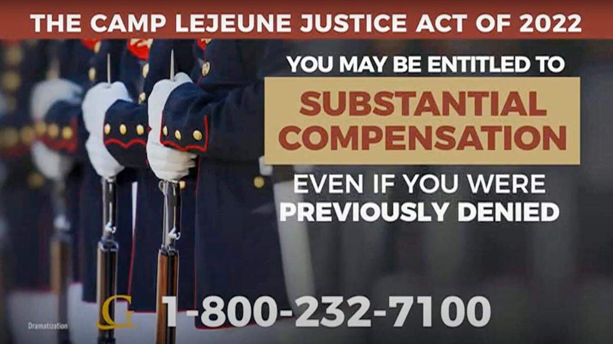 Seeing ads about Camp Lejeune? What to know about the toxic water and deadline to sue