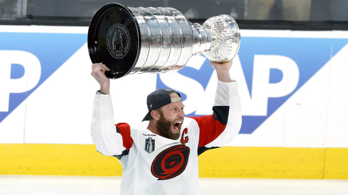Life comes full circle as Jordan Staal wins a Stanley Cup with Hurricanes
