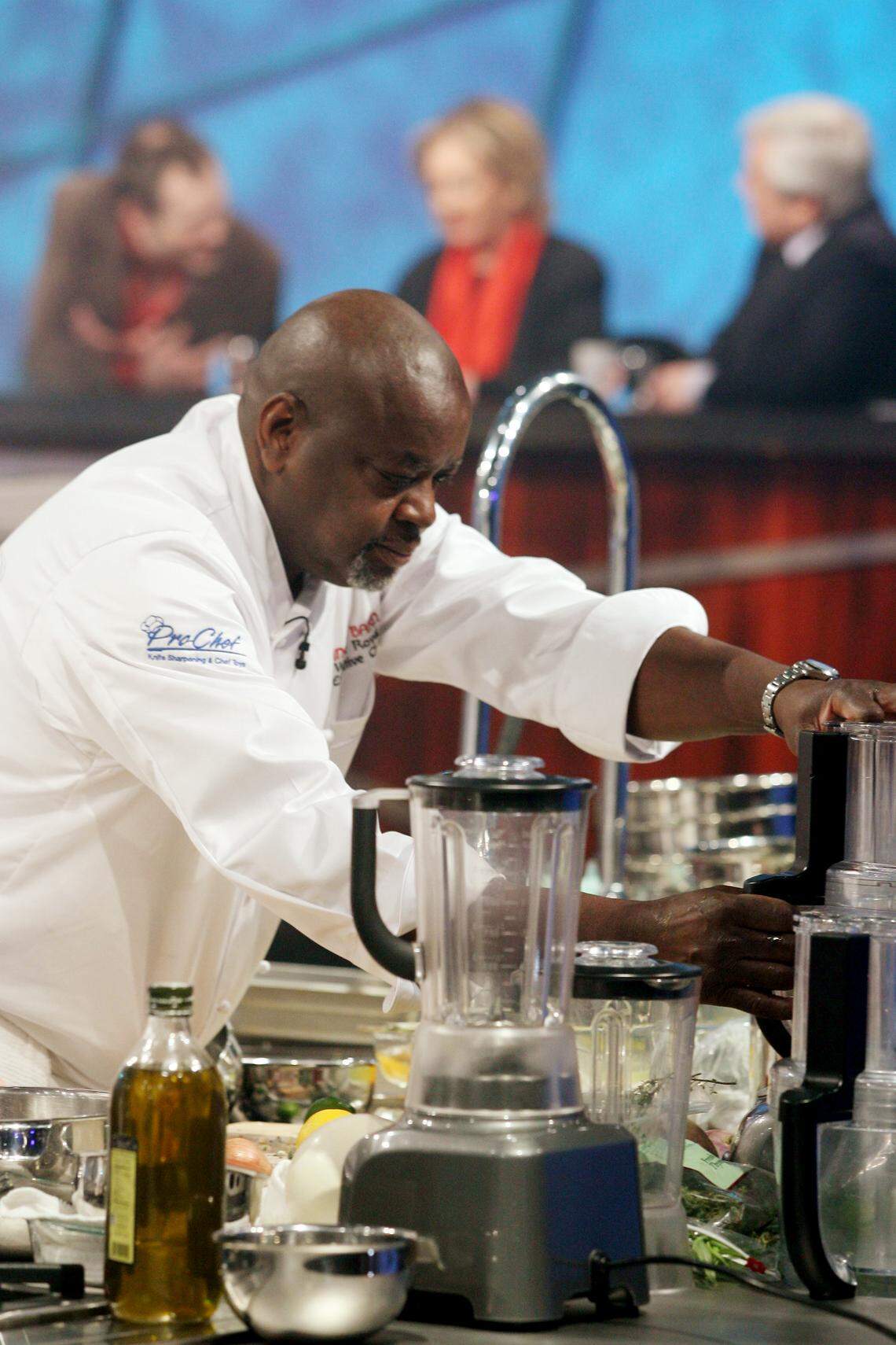 Walter Royal is the executive chef at the Angus Barn. He battled Cat Cora on “Iron Chef America” on the Food Network.