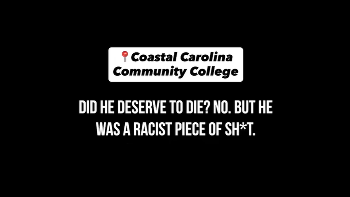 A screenshot of a video posted by Turning Point USA on X and Instagram on Feb. 18, 2026. A screenshot of a video posted by Turning Point USA on X and Instagram on Feb. 18, 2026.