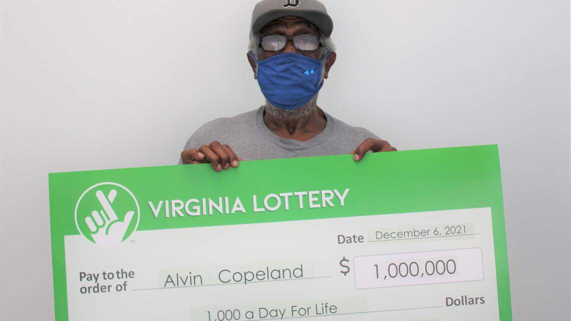 A Virginia man won a six-figure lottery jackpot nearly 20 years ago – and now he’s taking home an even bigger prize. (Photo credit: Virginia Lottery)