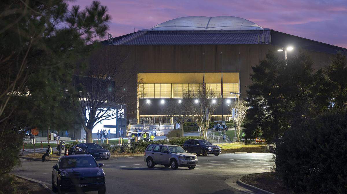 The Dean E. Smith Center, photographed on Monday, December 22, 2025 in Chapel Hill, N.C.