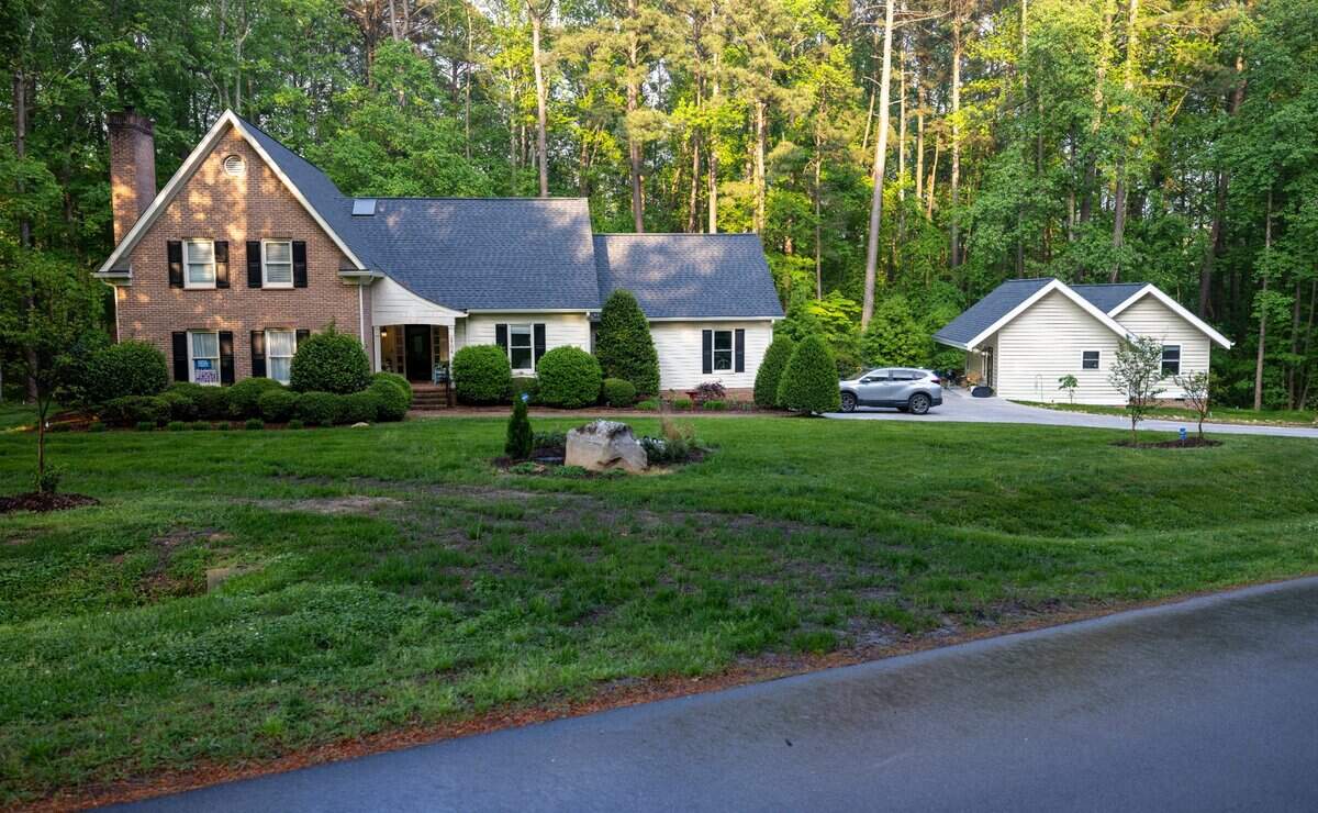 Sara Stein and Lee Stein built a 940 sq ft accessory dwelling unit next to their home at Alloway Court for Sara’s mother and stepfather. Abby and Bob Milhuaser moved into their new home in January 2024.