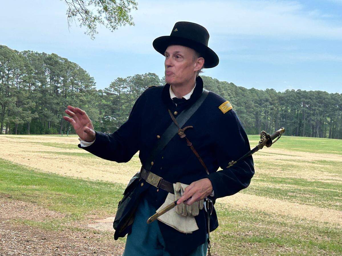 Ernest Dollar, director of museums for Raleigh, explains how 2,000 Union soldiers nearly burned Raleigh to the ground as retaliation for President Lincoln’s assassination.
