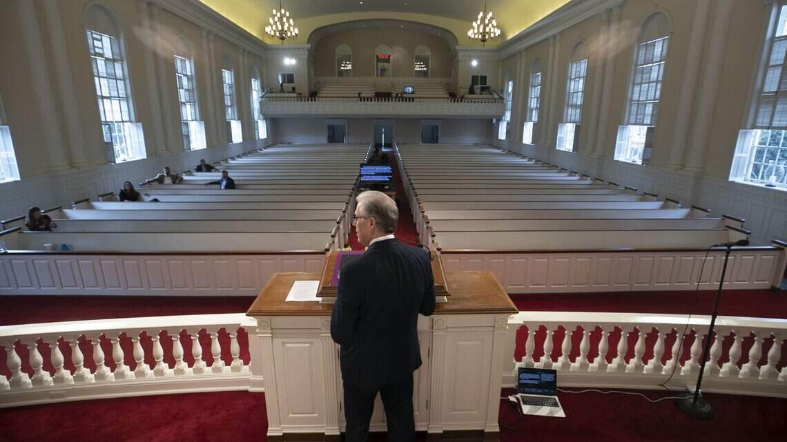 The pews are empty, but our faith remains full