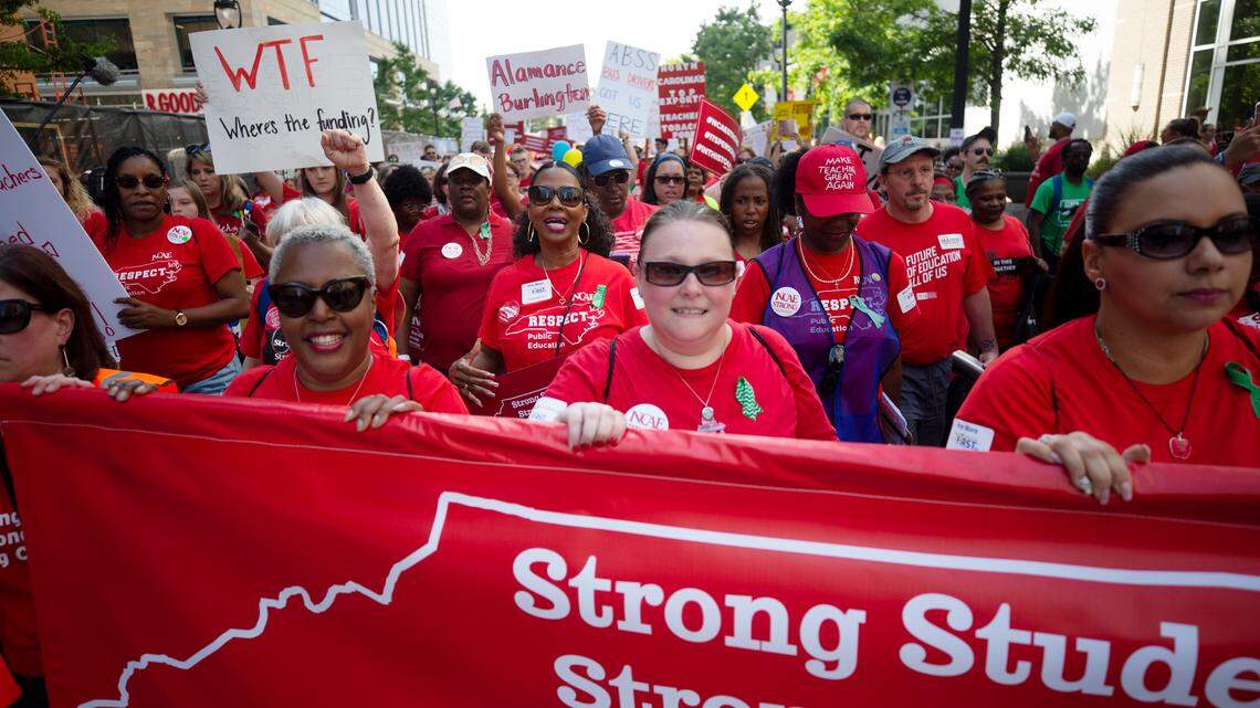 Thousands of teachers are expected to march in Raleigh on May 1. Is it a strike?