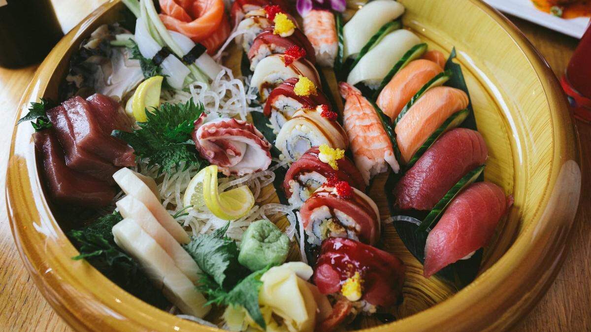 With two locations in North Carolina, The Cowfish Sushi Burger Bar is one of Raleigh’s most popular sushi restaurants.