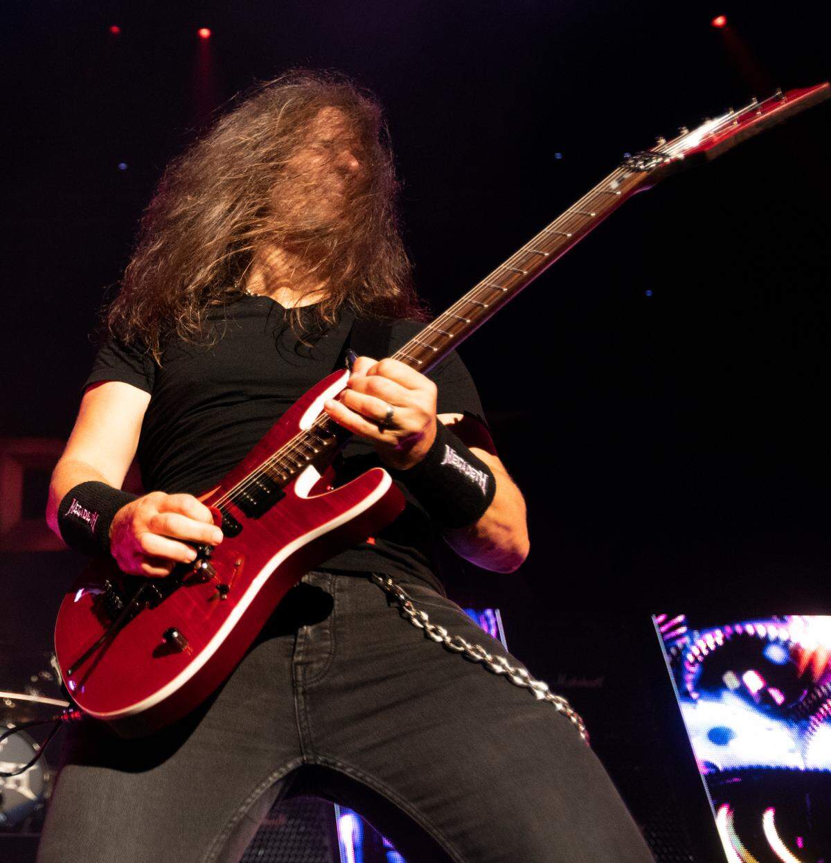 Megadeath shreds Raleigh, N.C.’s Coastal Credit Union Music Park at Walnut Creek, Wednesday night, Sept. 7, 2022.