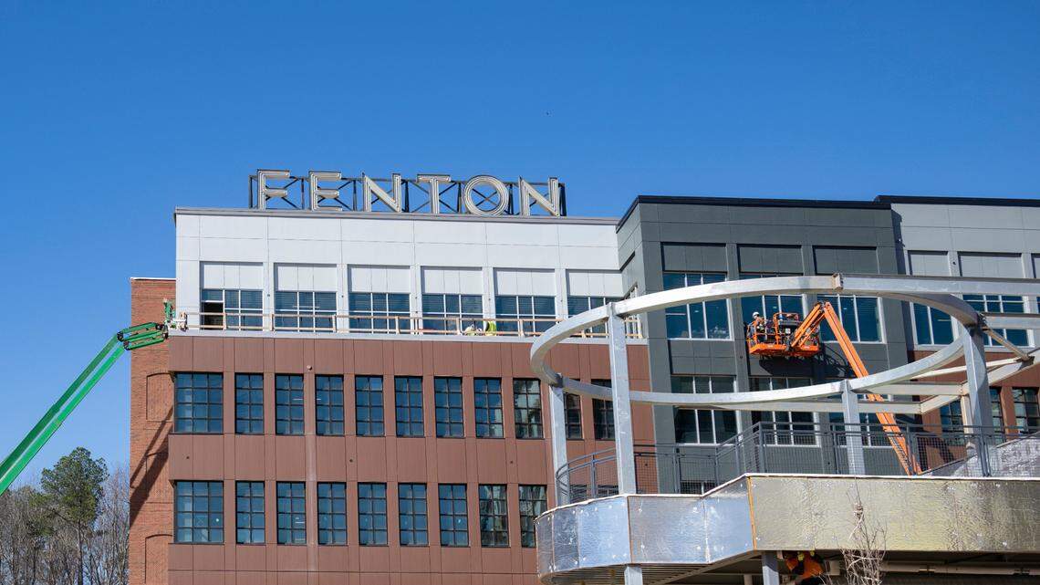 Cary’s Fenton shopping center will open its first block of retail offerings next month after years in development.