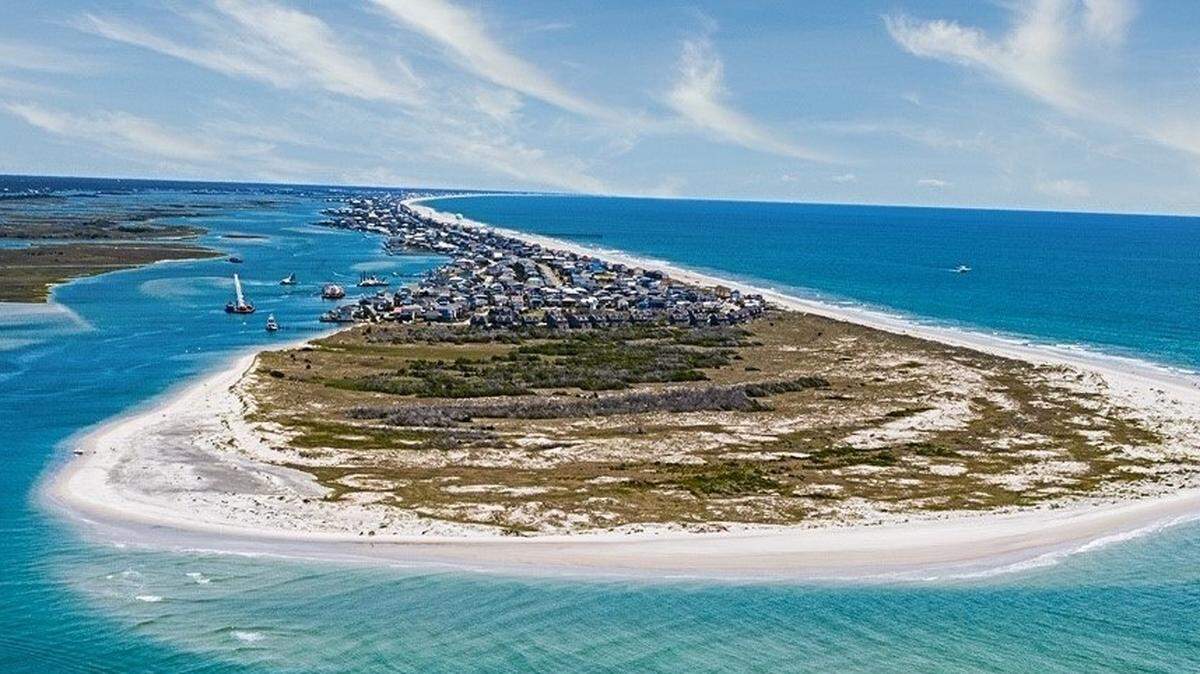 The Point, Topsail Beach’s southernmost tip, is the last remaining tract of undeveloped land in town.