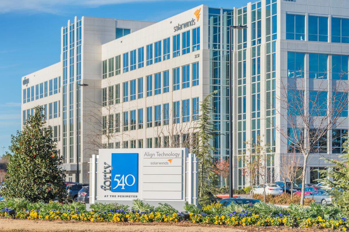 Phase I of the Forty540 office building, which developers say will be similar in design to Phase II.