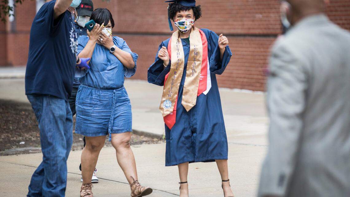 Some high school graduation plans are changing. NC has eased rules on guests and masks.
