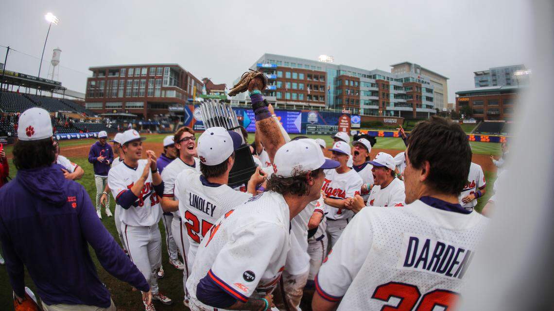 Clemson baseball powers to ACC title as four league teams will host NCAA regionals