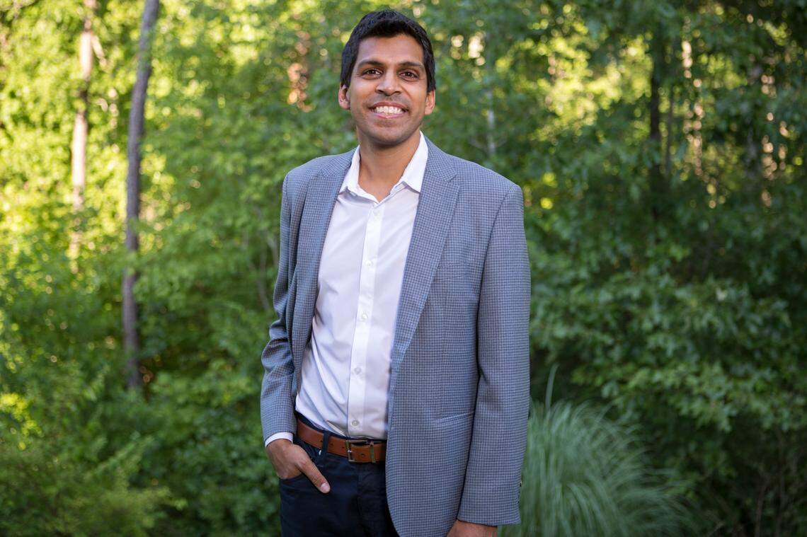 Ronnie Chatterji, Democratic candidate for North Carolina treasurer.