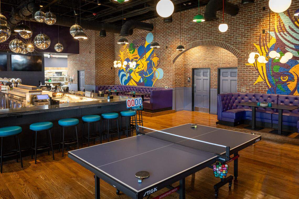 Smash Social Club opened in December in a former Carolina Ale House space on Glenwood Ave.