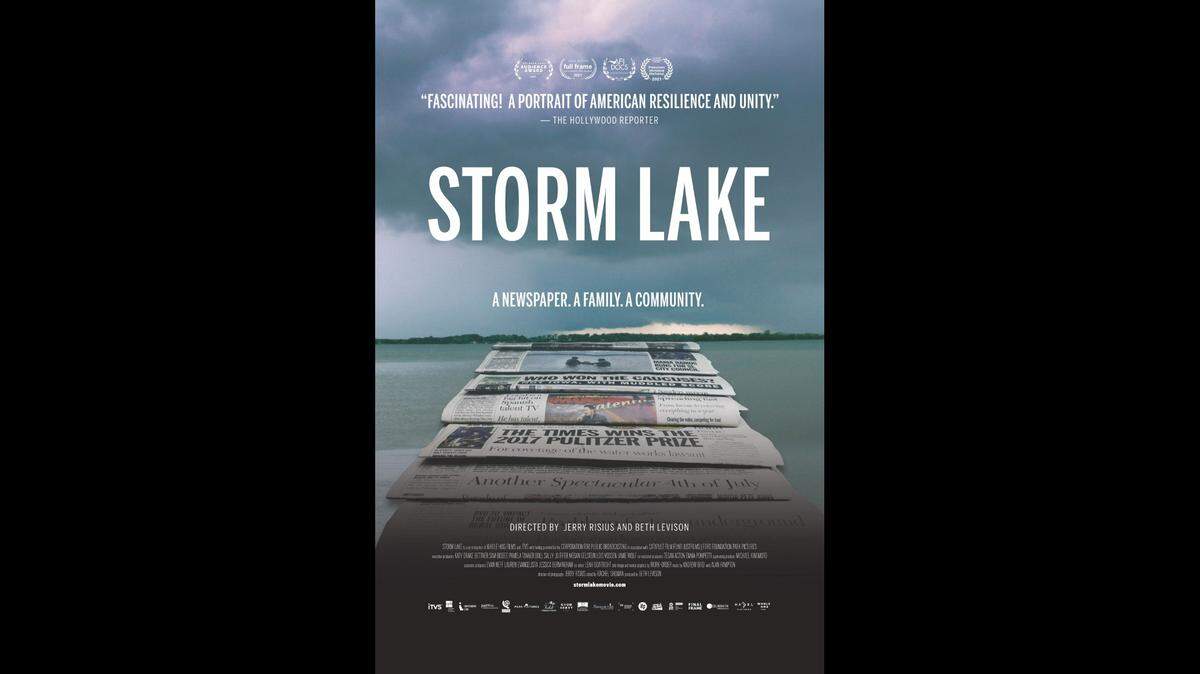 PBS has the TV premiere of the award-winning documentary "Storm Lake," which follows Art Cullen’s fight serve his Iowan farming community through his family’s newspaper, The Storm Lake Times.