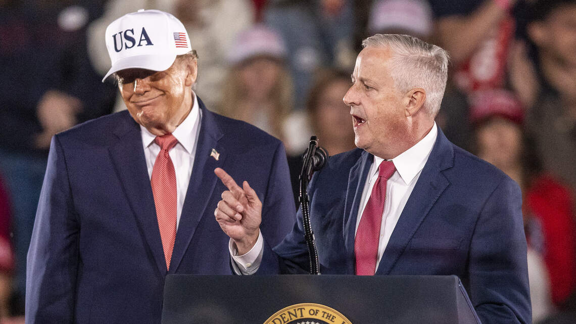 Trump campaigns in NC as battleground district shifts toward Democrats