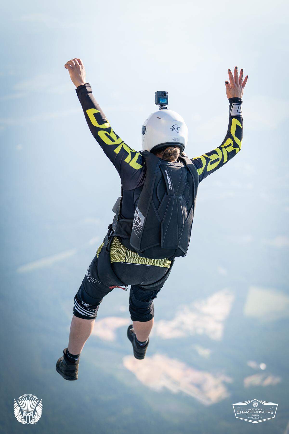 Robin Jandle has more than 9,100 jumps to her credit, and she competed this week in the U.S. Parachute Association National Championships throughout September, breaking two records.