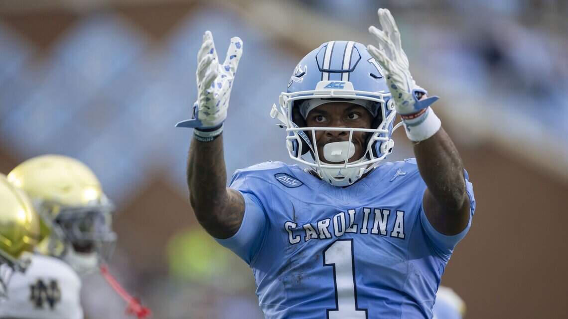 Photos: Notre Dame faces North Carolina in college football action