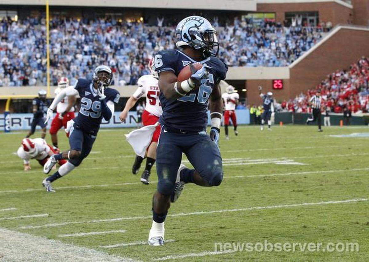 Giovani Bernard’s game-winning punt return for a touchdown last season ended UNC’s five-game losing streak against N.C. State.