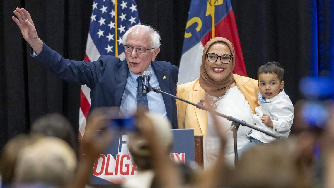 Decrying ‘oligarchy,’ Bernie Sanders campaigns in NC Democratic primary