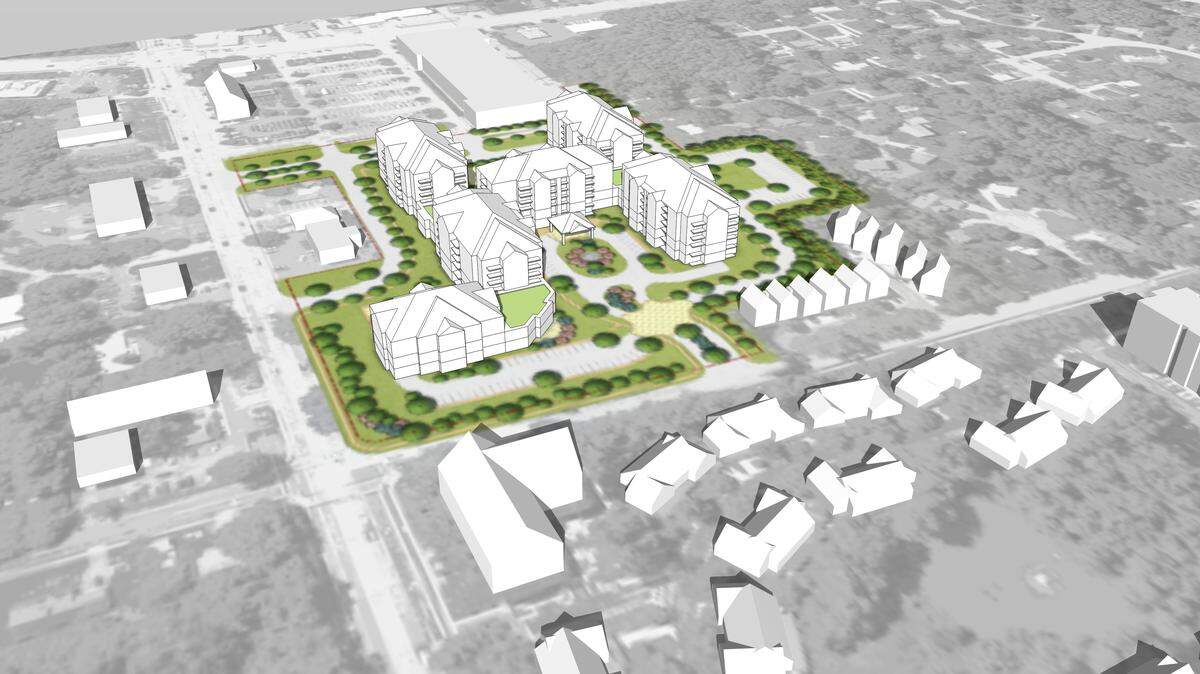 This illustration shows what the Glenaire expansion could look like.