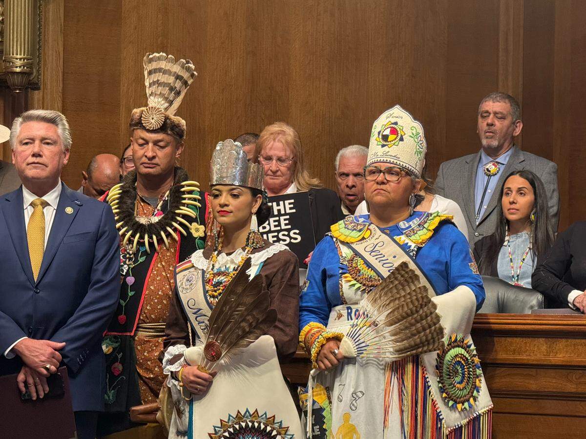 The Lumbee Tribe of North Carolina visit Congress on Wednesday, Nov. 5, 2025, to seek full federal recognition.