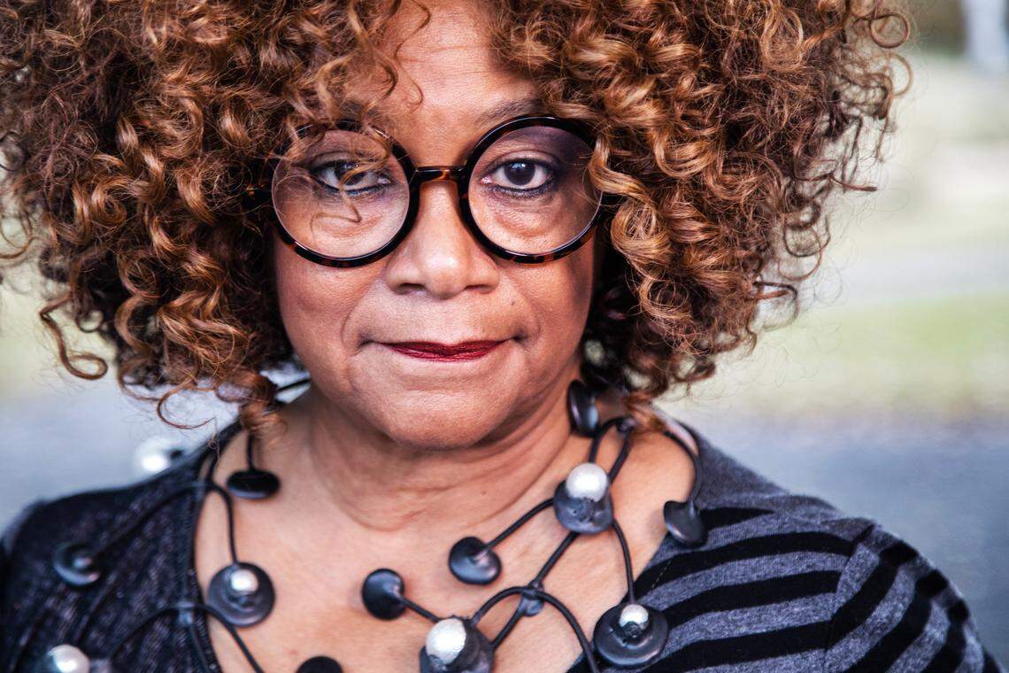 Jaki Shelton Green, North Carolina’s ninth poet laureate at the North Carolina Museum of Art.