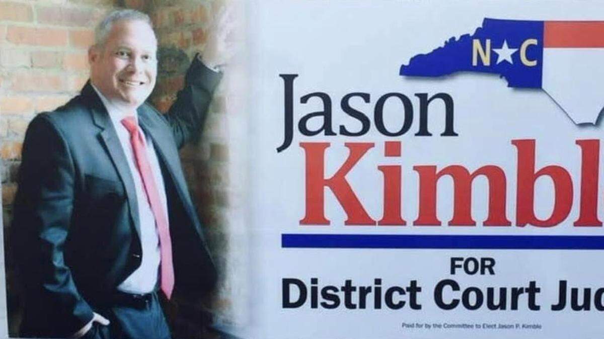 Jason Kimble is running for judge on the Johnston County District Court.
