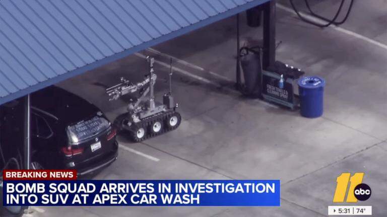 Apex car wash evacuated after person made political threats, police say