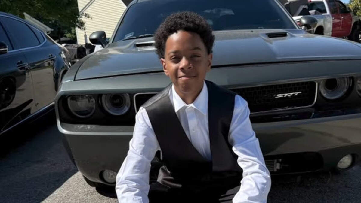 CJ Alston of Raleigh says his son, Cayden, 15, was shot by a boy he knew when the boy refused to pay for a pair of jeans that Cayden was selling.