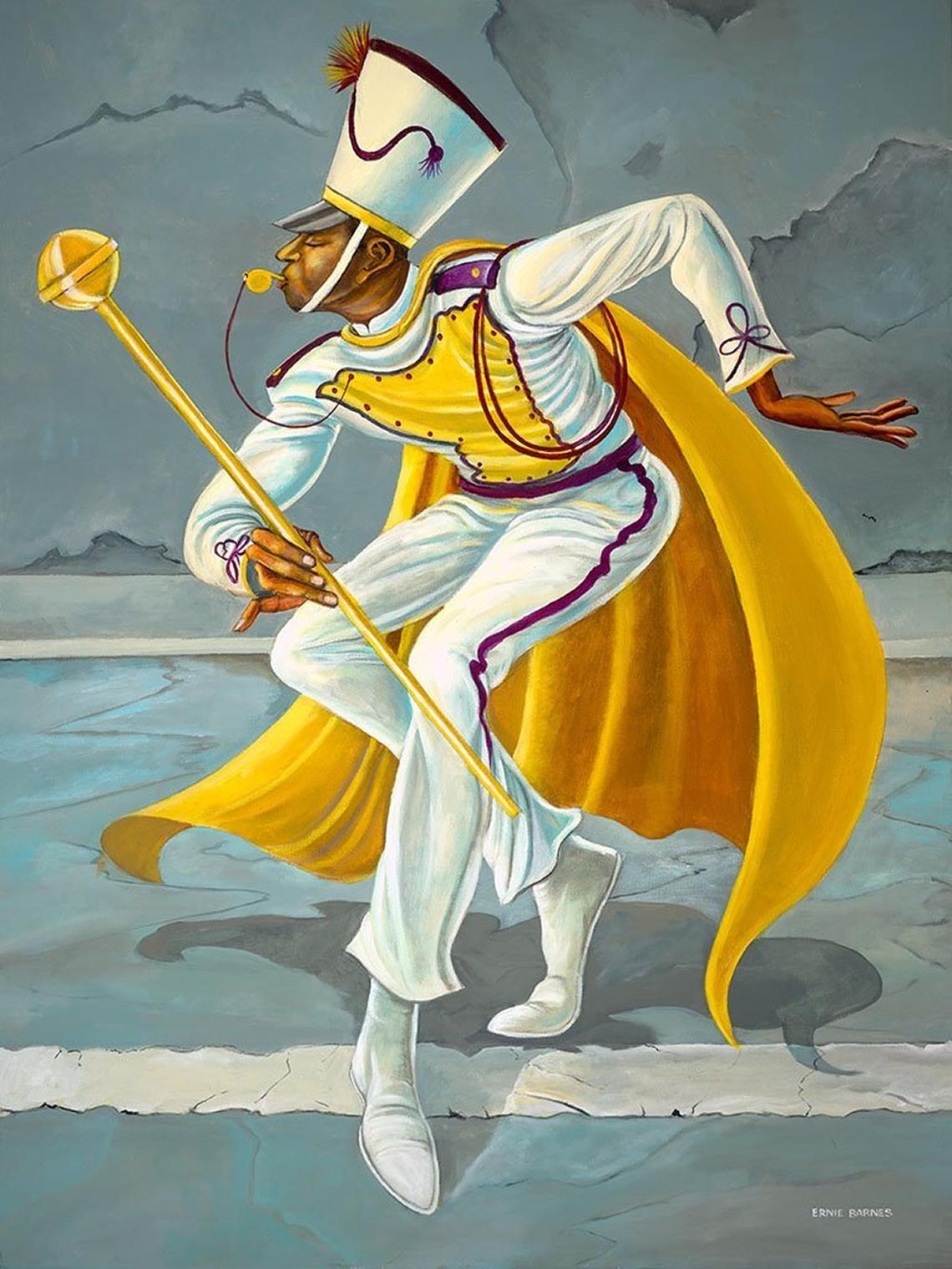 “The Drum Major” by Ernie Barnes, 2003