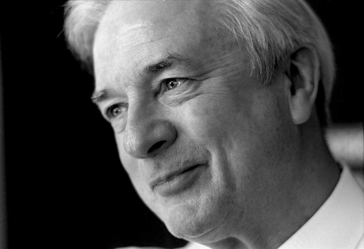 Governor Jim Hunt photographed in 1980.