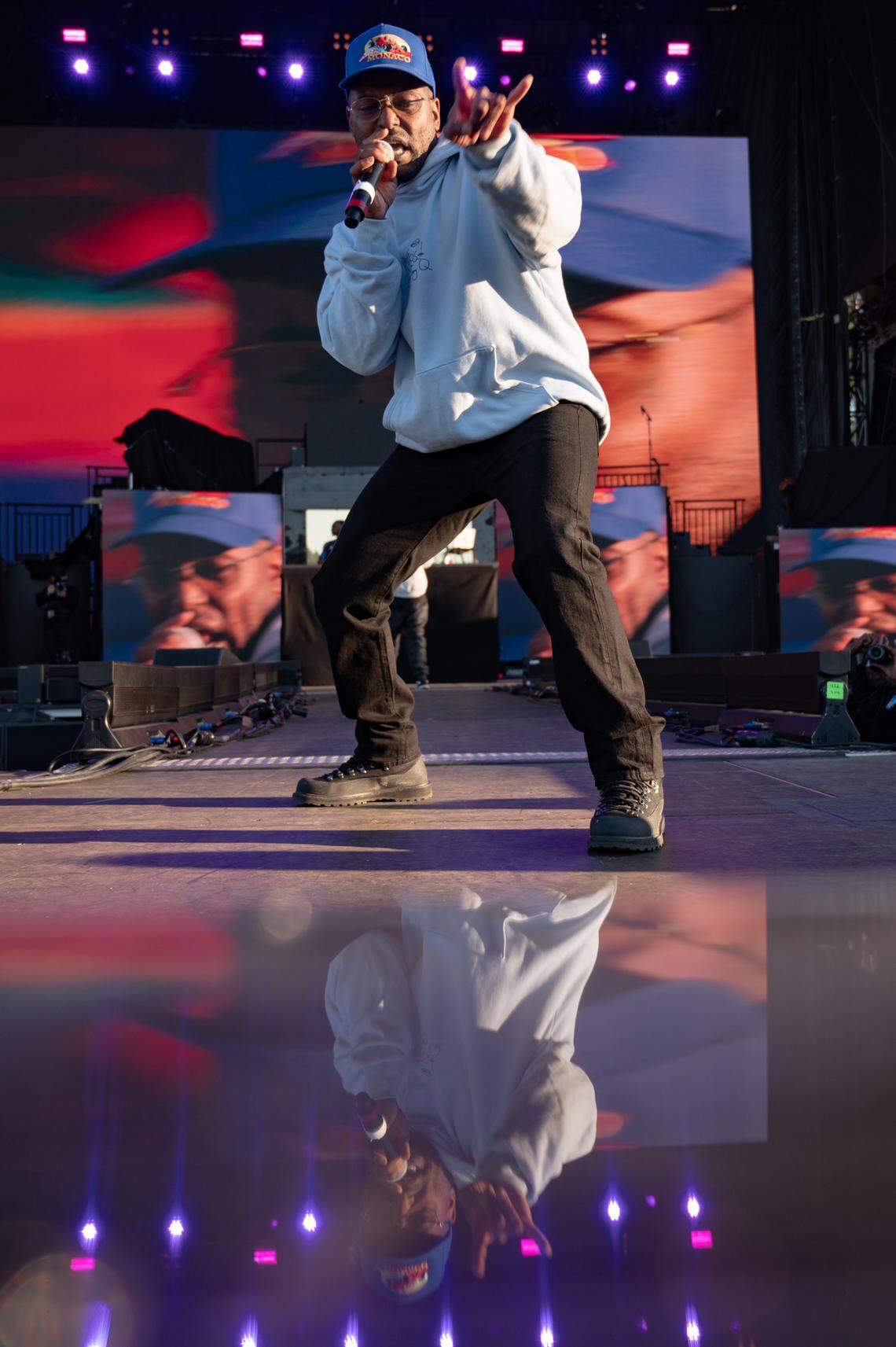 Schoolboy Q performs at the first day of Dreamville Music Festival in Dix Park in Raleigh, NC on Saturday, April 6, 2024.