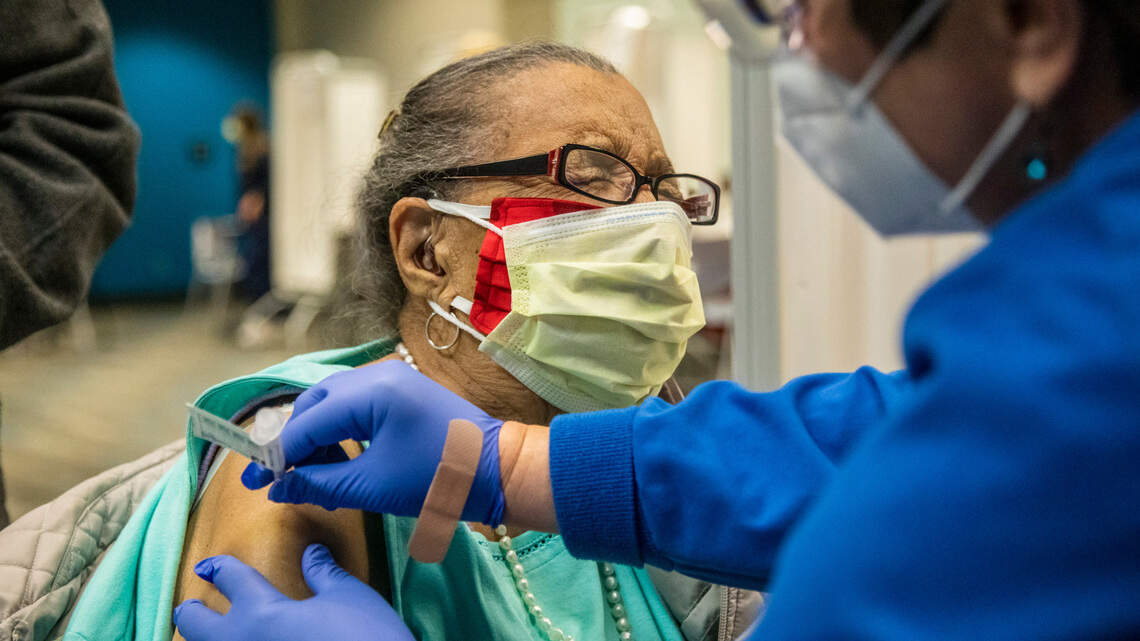 450,000 people have been vaccinated in NC, Cohen says