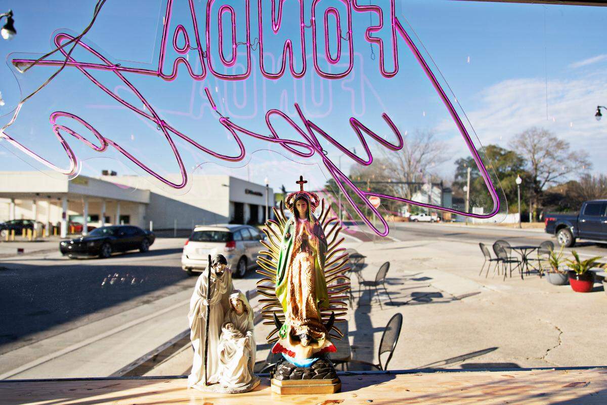 Fonda Lupita, a Mexican restaurant that opened last year on Main Street in Sanford, serves homestyle Mexican food.