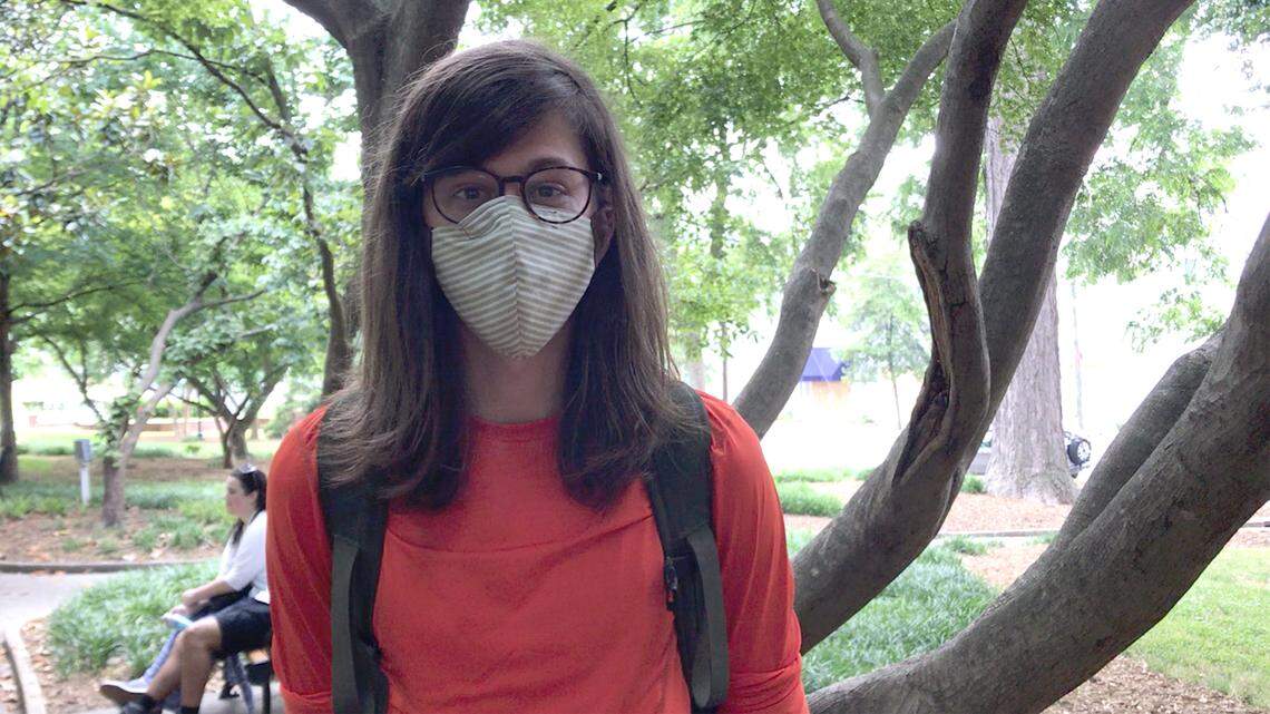 Eric Steele, 28, Morrisville. ÒIÕm here to support my best friend and all other black people and minorities for getting (expletive) by the police.”