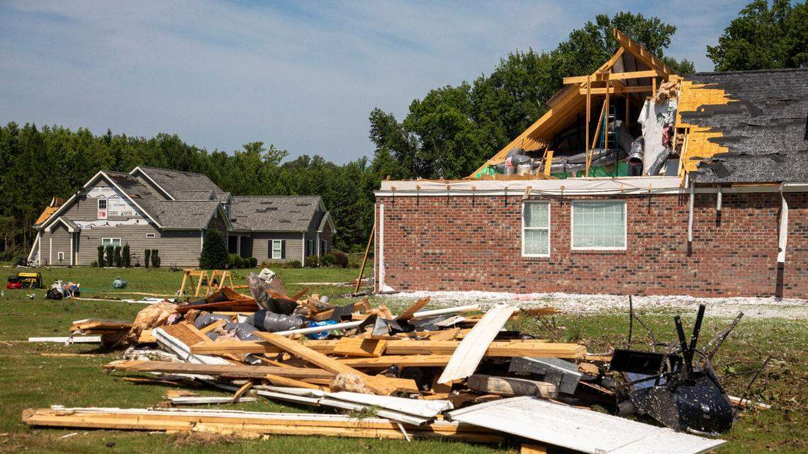 Photos: Recovery efforts underway after tornado hits Rocky Mount, NC communities