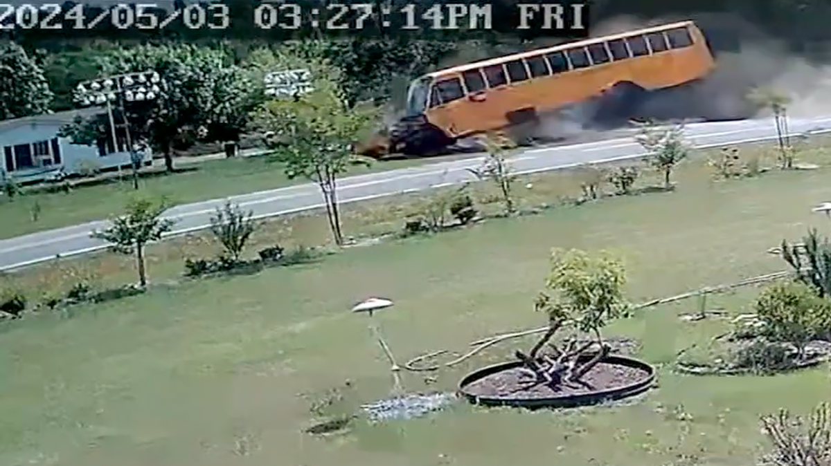 Driver linked to Johnston County school bus crash arrested (Video ...