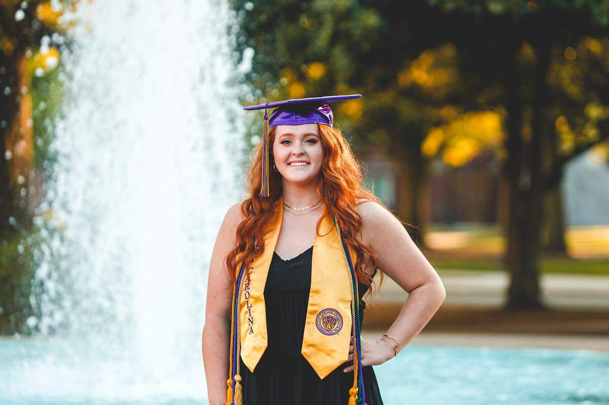After graduating from ECU, Jordan Cobb plans to attend graduate school in Philadelphia in the fall, but the coronavirus pandemic may prevent her from venturing out of her hometown.