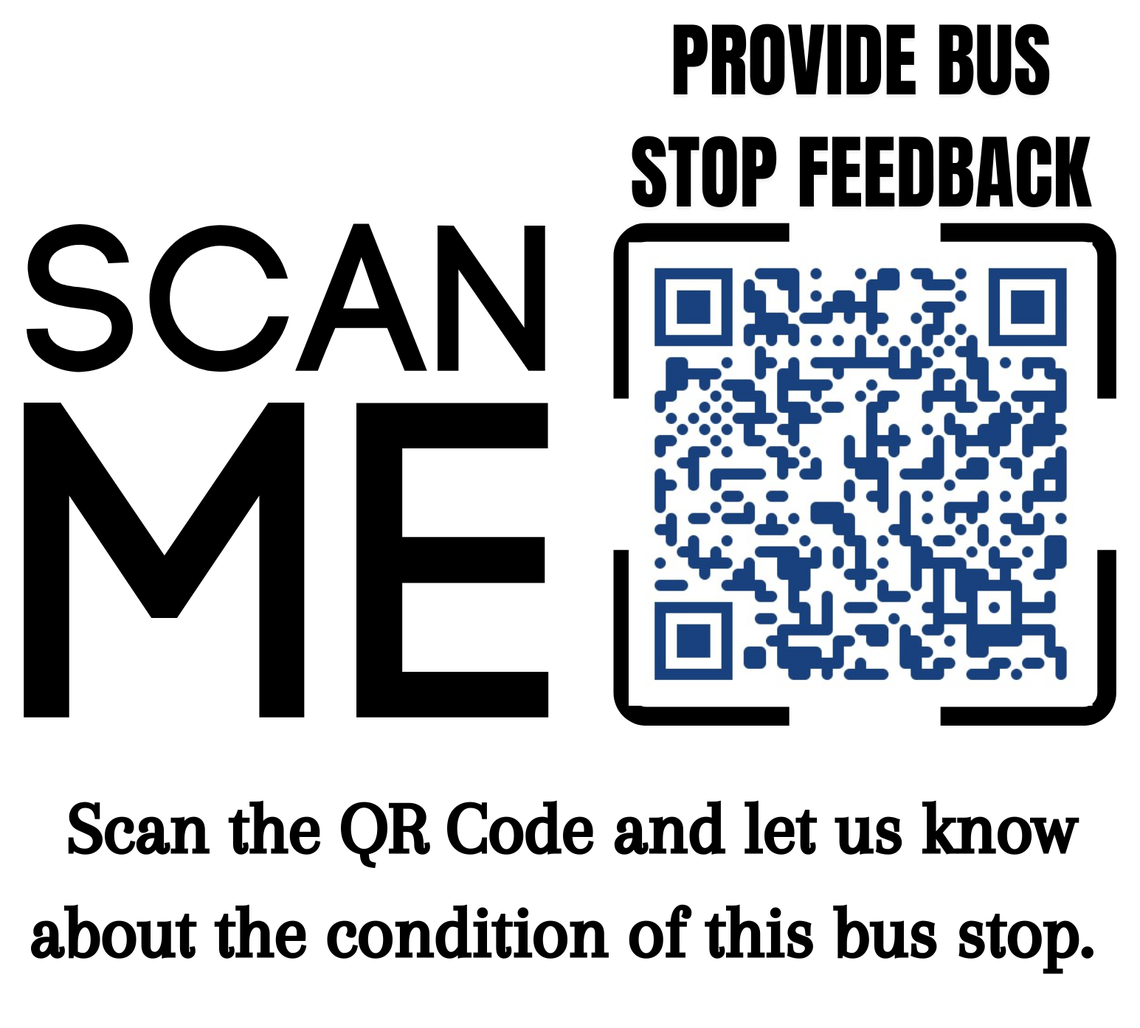 Signs like these have gone up at 108 GoDurham bus stops and on buses.