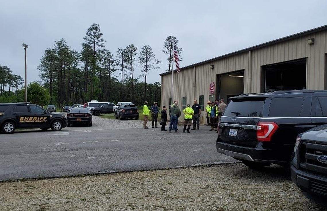 More than 30 crew members are searching the Croatan National Forest for 20-year-old Joshua Clauson, the Carteret County Sheriff’s Office says.