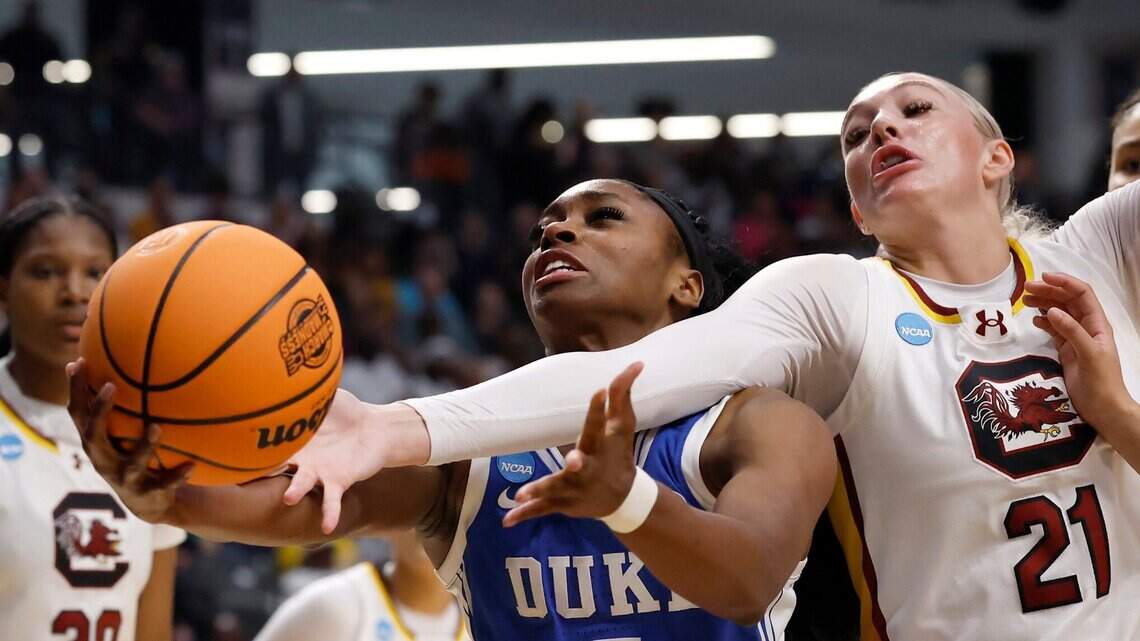 Photos: Duke falls to South Carolina in the NCAA Women’s Elite 8