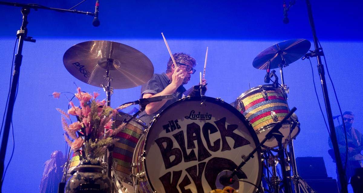 The Black Keys in concert at Raleigh, N.C.’s Coastal Credit Union Music Park at Walnut Creek, Thursday night, Sept. 1, 2022.