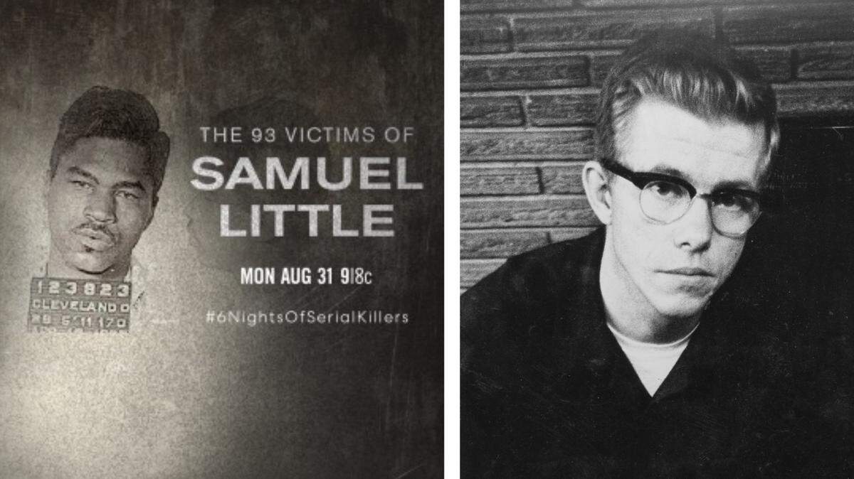 Investigation Discovery’s Serial Killer Week includes specials on Samuel Little (left) and Robert Hansen (right).
