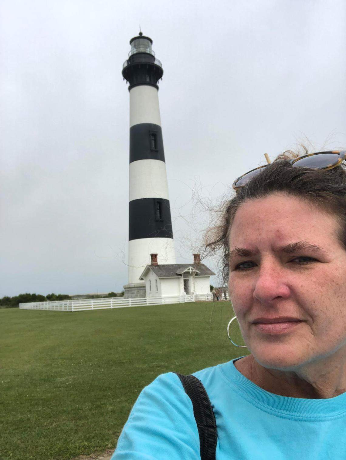 I stopped at the Bodie Island Light, which is open for climbing.