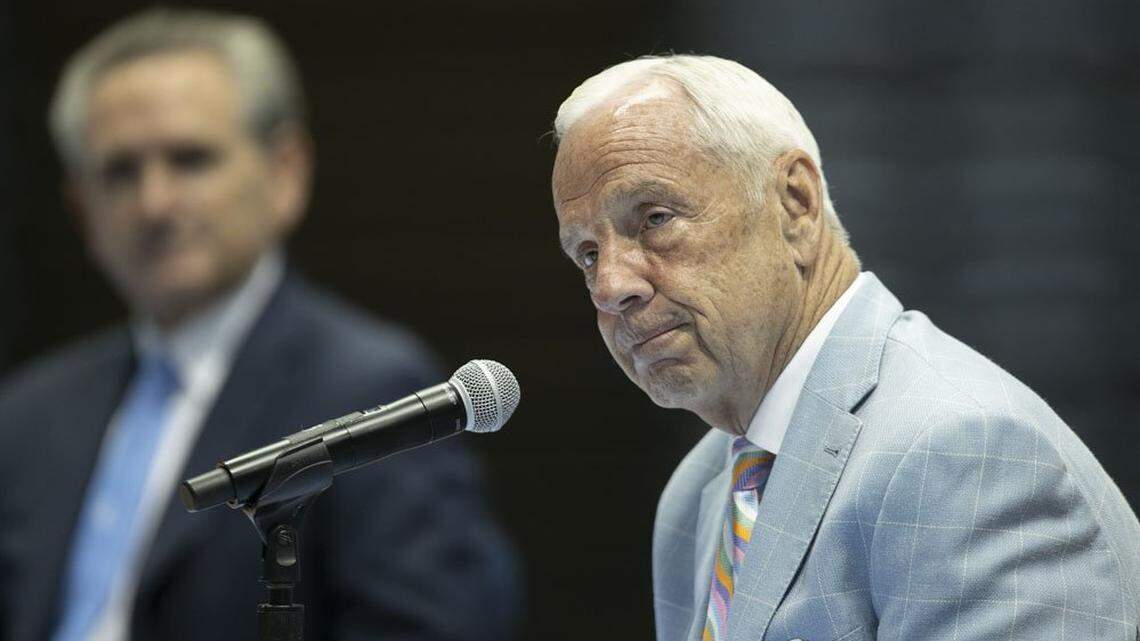 Photos: Roy Williams announces his retirement