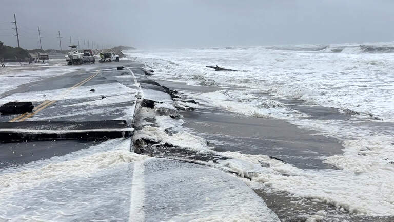 4 feet of flooding reported as storm risks, NC 12 closures continue on Outer Banks