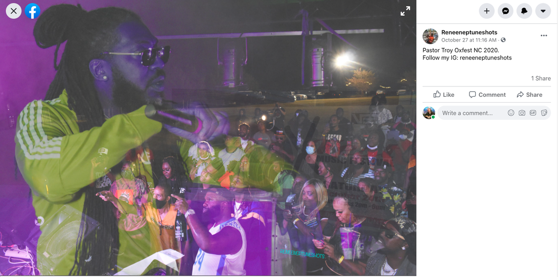 Sheriff’s deputies in Orange County charged two people with violating the governor’s executive order after they said 125 people attended an “unsanctioned music festival” near Mebane on Oct. 24, 2020.