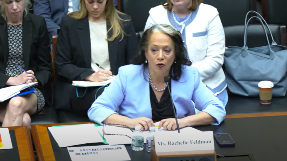 UNC-Chapel Hill Vice Provost for Enrollment Rachelle Feldman testifies to the U.S. House of Representatives Committee on Education and the Workforce about how delays and glitches in the FAFSA have impacted the university’s ability to send financial aid offers to students.